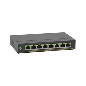 GS308EP-100NAS <strong>8</strong>-<strong>Port</strong> <strong>Gigabit</strong> Ethernet PoE+ <strong>Switch</strong> with 4 PoE+ <strong>Ports</strong> 62W Power Budget and 0.5A Power Adapter - Product Image 1