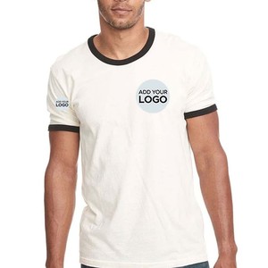 T-shirt en coton Pima extensible pour homme, manches courtes, t-shirt en coton Supima - Product Image 6