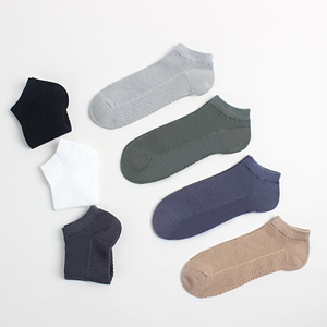 Solid Color <b>Men's</b> <b>Socks</b> Breathable Low Cut Short Pattern Wholesale Cheap Price Different Sizes Available - Product Image 4