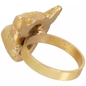 Luxury Gold Animal And <b>Bow</b> Napkin Rings Decorative Metal Napkin <b>Holders</b> For Wedding Table Decor Handcrafted Gold Metal Rings - Product Image 2