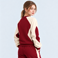 Nouveau sweat-shirt pour femme en tissu tricoté de qualité supérieure, absorbant l'humidité, confortable, facile d'entretien, durable