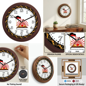 นาฬิกาแขวนผนังพิมพ์ลายธีมผู้นำแห่งความหรูหราสำหรับวันแม่และวันพ่อ - Product Image 3