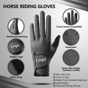 Nouveauté : Gants d'équitation d'hiver pour hommes, design antidérapant personnalisé pour le cyclisme et la pêche en extérieur, vente en gros - Product Image 6