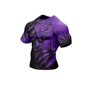 เสื้อรัดรูปแขนยาวคอกลมสำหรับผู้ชาย แบบสั่งทำพิเศษ ยืดได้ 4 ทิศทาง เหมาะสำหรับออกกำลังกาย ฟิตเนส และการฝึกซ้อม - Product Image 5