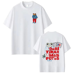 Camiseta de Hombre con Logotipo Personalizado, Diseño Sólido con Impresión Digital Frontal, Cuello Redondo, Manga Corta, 100% Algodón, Corte Regular, Estilo Casual - Product Image 6