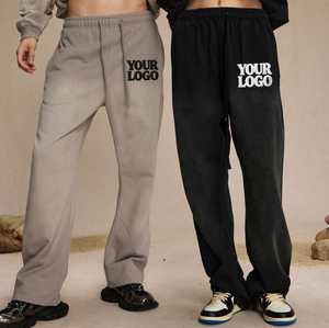 Pantalon en molleton tricoté mi-lourd pour homme, personnalisé avec broderie - Product Image 2