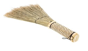 Ensemble écologique de 2 balais en herbe naturelle faits à la main du Vietnam, balai traditionnel en paille pour le nettoyage du jardin - Product Image 2