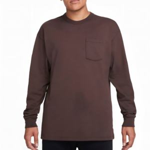 Camiseta de Algodón para Hombre, Suave y Transpirable, Camiseta Informal para Uso Diario, Camiseta de Algodón Lisa para Hombre, Camisetas de Algodón Transpirables para Hombre OEM - Product Image 1