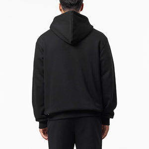 Survêtement Homme Personnalisé en Molleton Lourd et Ample avec Capuche, Coupe Oversize, en Coton Respirant Uni, avec Logo Personnalisé - Product Image 5