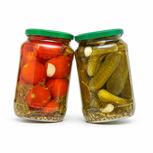 Factory In Vietnam Best Selling <b>Pickled</b> Assorty Whole Unpeeled Cucumber and Tomato Packed in Various Size <b>Jar</b> - Product Image 1