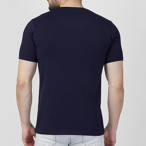 Camiseta de Hombre Personalizada con Logotipo, 190 GSM, 100% Algodón, Impresión en Blanco, de Lujo, Color Sólido, Cuello Redondo, Manga Corta - Product Image 2