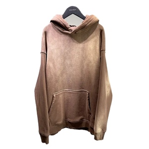 High Quality Vintage Wash Hoodie Men Thick Heavyweight Oversized Hoodies Blank Cotton Distressed Retro Hoodie Acid Wash 2026 - Product Image 4