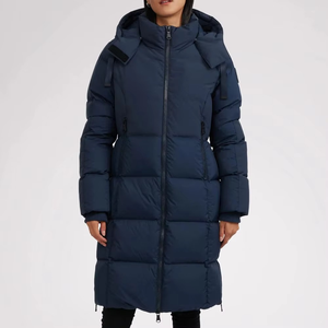 Abrigo Largo Acolchado Impermeable para Mujer, Chaqueta con Forro de Poliéster Cálido - Product Image 5