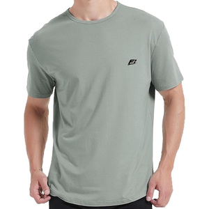 Custom Athletic Plain Crew Neck Men's T-<b>Shirts</b> Lightweight Breathable Casual Gym Training Tee Wholesale USA Supplier <b>Y2K</b> - Product Image 1