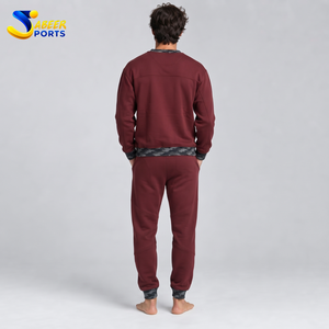 Premium Men Double Layer <b>Sweat</b> <b>Suit</b> With Warm Layered Fabric Comfortable Fit Breathable Construction <b>Sweat</b> <b>suit</b> Set for Men - Product Image 3