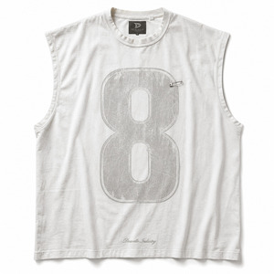 OEM/ODM Men's <b>Y2K</b> Gym Tank <b>Top</b> Oversized Sleeveless 100% Cotton Muscle Tee Custom Silk Screen Print High Street Shirt Bulk Order - Product Image 3