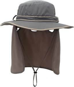 Sombrero de Pescador Unisex de Secado Rápido para las Cuatro Estaciones, Plegable, de Nailon, con Solapa para el Cuello, de Lona Oxford, 54-56 cm, para Pesca al Aire Libre - Product Image 4