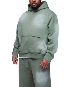 Custom Tracksuit High Quality Custom Logo Tracksuits Sportswear For Mens Training & Jogging Acid <b>Wash</b> Tracksuit - Product Image 5