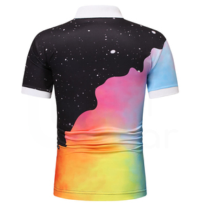 Camiseta de Golf para Hombre 2025-26 de Secado Rápido, Tejido de Poliéster Transpirable, Bordada, de Alta Calidad, Estilo Casual Deportivo - Product Image 3