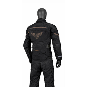 Chaqueta Protectora de Motocicleta Personalizada al por Mayor para Hombre, Equipo de Motociclismo de Aventura, Chaqueta de Motocicleta Impermeable con Armadura Textil - Product Image 4