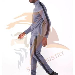 Conjunto Deportivo Casual de Invierno para Hombre, Talla Grande, Transpirable, Ligero, Elástico en Cuatro Direcciones, Resistente al Viento, Poliéster/Algodón - Product Image 3