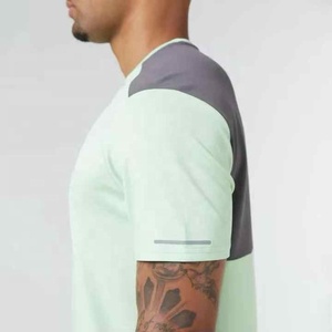 new 2025 Wholesale Multi Colors Men's 100% Cotton Slim Fit Short Sleeves Crew Neck <b>Twinset</b> T-Shirts and Shorts Set - Product Image 3