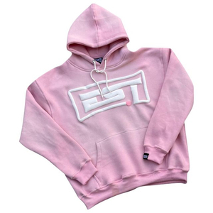 Sweat à capuche personnalisé pour homme, coupe oversize, en molleton de coton 2026, effet délavé soleil, impression 3D en relief, en tissu French Terry épais - Product Image 6