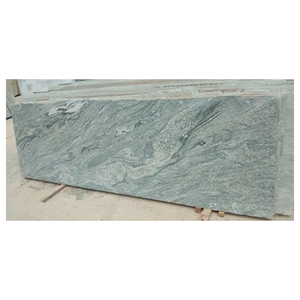 Dalles et plaques en granit vert Kuppam poli, pierre naturelle pour les intérieurs modernes, revêtements de sol, comptoirs et revêtements muraux - Product Image 5