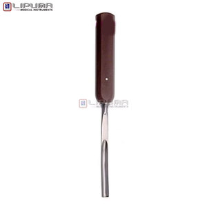 Ciseau à os plat LEXER, longueur 22 cm, lame de 5 mm de large, instruments chirurgicaux orthopédiques pour la sculpture osseuse - Product Image 3