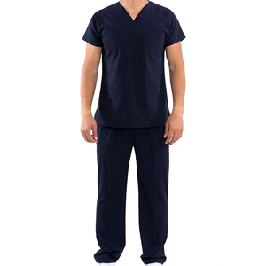 OEM <b>Doctors</b> Nurses Female Scrub White Surgical Uniform Polyester Stretchy Scrub <b>Sets</b> Women Medical Nursing Scrubs Uniforms <b>Sets</b> - Product Image 5