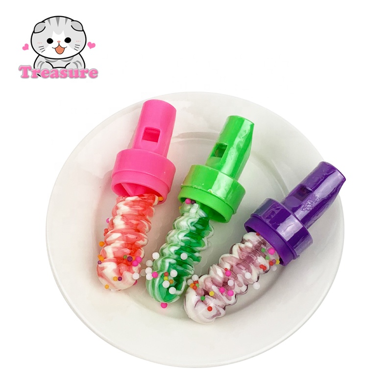 Halal Whistle Toy Hard Candy Lollipop and Sugar Beads