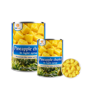 Grande Vente d'Usine au Vietnam : Morceaux d'Ananas en Conserve de Qualité Supérieure, Délicieux, dans un Sirop Concentré, Conditionnés en Boîte de 20 oz - Product Image 1