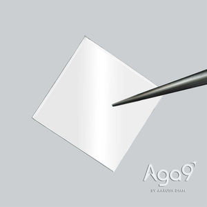 Placa de Diamante Cuadrada de Cristal Único Pulido Aga9 de 11 mm x 11 mm, Dureza 53-64 HRC, Hecho en EE. UU. - Product Image 2