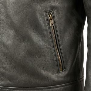 Veste en cuir pour homme NAI-0454A, vêtements de moto, veste de motard, vêtements de protection pour moto en gros, couleur personnalisée - Product Image 5