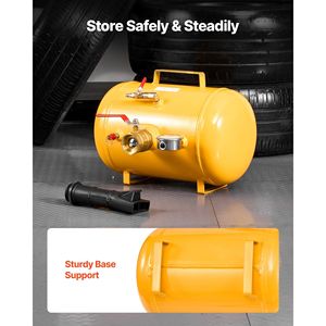 Herramienta de Aire para Reparación de Neumáticos de Servicio Pesado, 5 Gal/18.9 L, Presión de Operación de 87-116 PSI, con Gatillo de Aire - Product Image 6