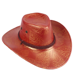 Sombrero Vaquero Occidental de Lana 100% de Alta Calidad, Unisex, de Fieltro Decorativo, Precio Económico, Transpirable - Product Image 6