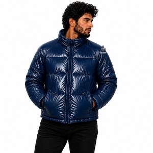 Heritage Masonic Regalia Unisex Custom 100% Polyester Puffer Jacket Warm Quilted <b>Bubble</b> <b>Coat</b> Hooded Winter Outerwear for Adults - Product Image 3