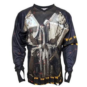 Maillot d'équipe de paintball personnalisé, tissu durable haute performance, production en usine sous marque privée pour les grossistes sportifs mondiaux - Product Image 1