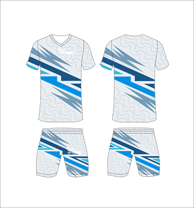 Conjunto de Uniforme de Fútbol Sublimado Personalizado, Patrón en Espiral Morado y Rosa, Transpirable, de Secado Rápido, Jersey de Fútbol para Equipo, Conjuntos Cortos para Hombres y Niños - Product Image 2