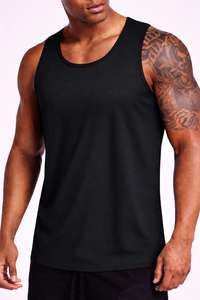 Débardeur de sport en polyester pour garçon, sans manches, pour la gym, la musculation, la course à pied, avec logo personnalisé, respirant - Product Image 5