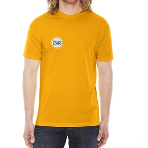 T-shirt en tissu mélangé à trois fibres, prix de gros, fabrication professionnelle - Product Image 1