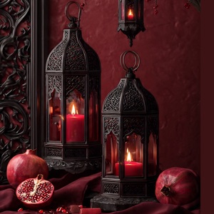 Factory Direct Handmade Best Selling Trending New Moroccan Metal Cutwork <b>Table</b> <b>Lamp</b> Antique Brass Finish Shadow Projection Light - Product Image 6