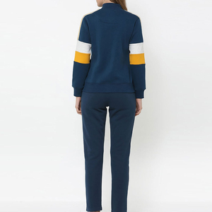 Conjunto Deportivo de Dos Piezas para Mujer, Casual, Sólido, Ecológico, Ligero, de Forro Polar, Personalizado, de Algodón, para Otoño, Venta al Por Mayor - Product Image 3