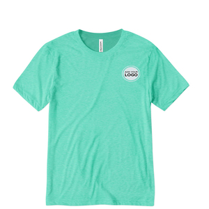 เสื้อยืด OEM ขายส่ง แบบเรียบ ทรงปกติ รับสั่งทำพิมพ์ลายแบบ Direct to Film เสื้อยืดคอกลมเรียบ รุ่น Next Level 3600 - Product Image 1