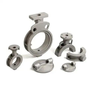 Support de montage en acier moulé de qualité industrielle, raccord à trois voies à bride, base de support de roulement pour crochet de remorquage, composant de quincaillerie - Product Image 2