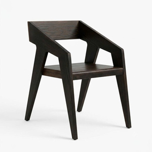 Modern Ash Wood Scandinavian <b>Armchair</b> Minimalist Design Durable Stable <b>Dining</b> Chair Home Furniture - Product Image 1