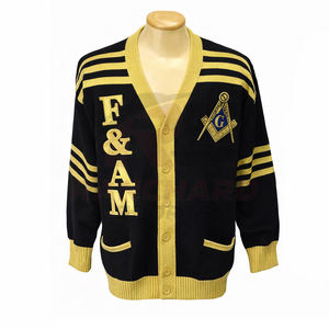 Suéter Masónico para Hombre con Logotipo – Jersey Masónico de Punto Premium, Ropa Casual Cómoda para Invierno, Diseño Personalizado y Marca Privada - Product Image 1