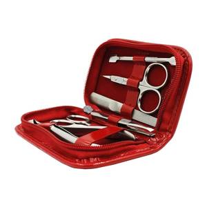 Stainless Steel <b>Nail</b> <b>Kit</b> 5 in 1 Manicure Tools Set with Case Portable Classic Style for Adult - Product Image 2