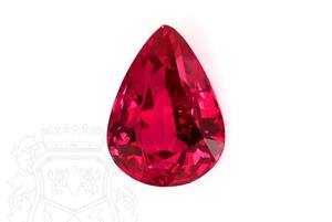 พลอยทับทิมสีแดงทรงลูกแพร์อัญมณีหลวมธรรมชาติ/แล็ปผลิตตามสั่งขนาดสำหรับการออกแบบเครื่องประดับที่ดี - Product Image 4
