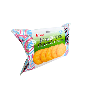 Bestselling Coconut Crackers Crispy Sweet 160g Round Snack ODM Private Label Export - Product Image 4